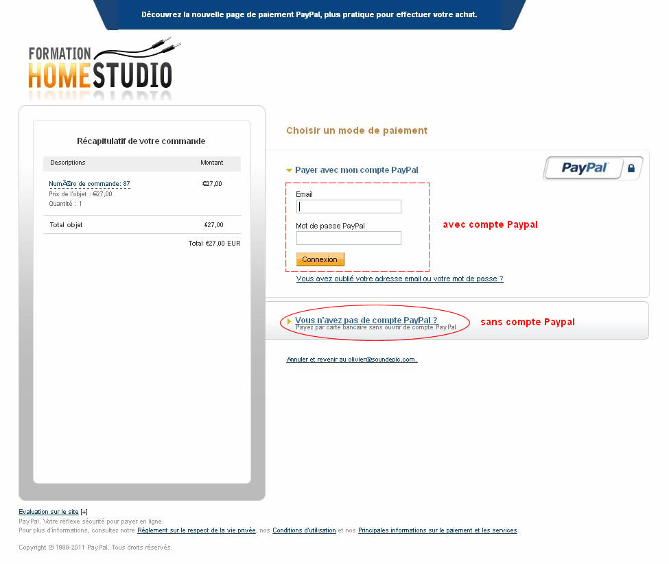 Ecran Paypal 1